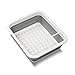 madesmart Collapsible Drying Dish Rack | SINKWARE Collection | Easy Storage | BPA-Free