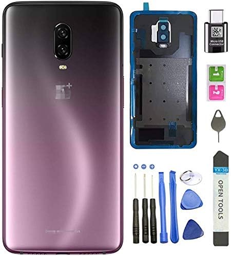 for Oneplus 6T Back Cover Glass 