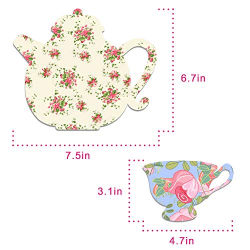 2 Tea+Party+Decorations+Birthday+Assembled