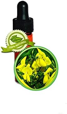 Broom (Genet, Spartium junceum) Absolute Essential Oil - 1 Dram (3.7ml, 1/8 oz) - Undiluted, Perfumery, Skin Care