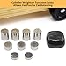 Weights for Pinewood Car Derby - Tungsten 4 oz Power Bundle - 3 oz Premium Tungsten Incremental Cylinder Weights + 1 oz Putty Weight - Designed for Pine Race Car Builders - Ultra High Density