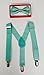 Teal Suspender and Bow Tie for Toddler Baby Boys Girls Child Under Age of 6 by Four-seasonstore