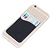 Stick On Wallet, Adhesive/ID/Credit Card, Pouch Card, Holder for Android, Smart Phone,iPhone, 3m Pouch, by AgentWhite, Black