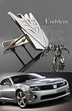 Transformer Decepticon Metal Front Mesh Grille Emblem