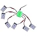Digital-kingdom 6 pcs 3.7v 850mAh 25c Upgrade Lipo Battery JST Plug with X6 Charger for MJX X400 X400W X800 X300C Sky Viper S670 V950hd V950str HS200W National Geographic Quadcopter Drone