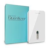 Smartphone Sanitizer, TEKITSFUN UV Cell Phone Cleaner Phone Sanitizer and Charger, Sterilizer Cleaner for iPhones and Samsung Android Phones, Jewelry, Watches-White