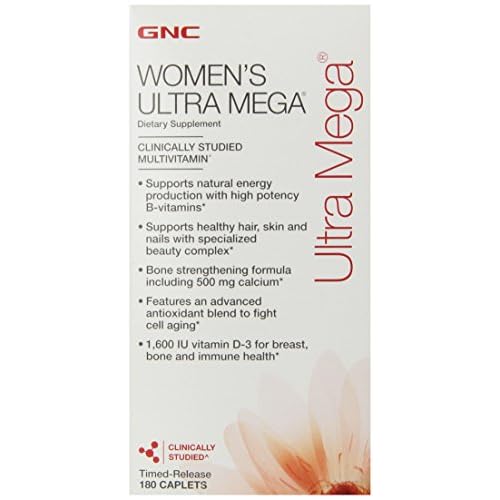 Gnc Womens Ultra Mega Multi Vitamin, 180 Count image