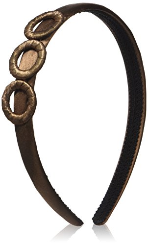 Caravan Three (3) Wrapped Rings Of Color Overlapping On Same Matching Color Fabric Head Band