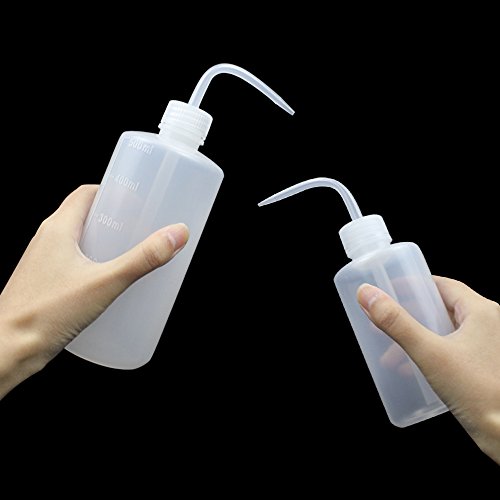 SUPERLELE 6pcs LDPE 250ml+500ml Safety Wash Bottle, Plastic Squeeze Bottle Medical Label Tattoo Wash Bottle, Each Size 3 - Thumbnail 5
