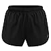time to run Men's Lightweight Pace Running/Gym/Athletic/Training/Workout/Jogging Shorts with Liner Large Black/Black