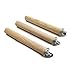 Bird Cage Accessories-Bird Perch-Bird Stand-Natural Wood Perch 3-Piece Set for Birds