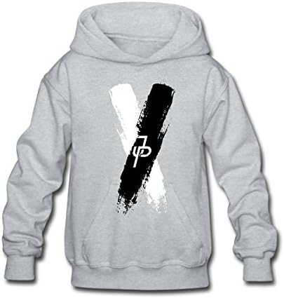 Masterookie Youth Jake Paul X Pullover Hood M Gray