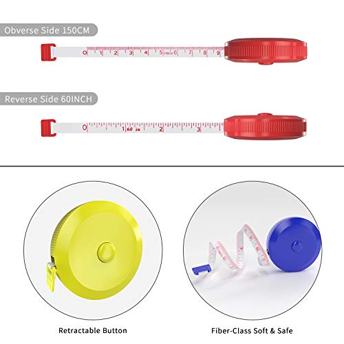2 DiCUNO+60+Inch+Retractable+Measurement+Measuring