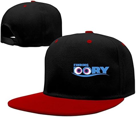 Custom Unisex Finding Fish Snapback Baseball Cap Hats Red