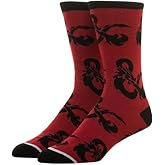 Bioworld Dungeons and Dragons Crew Socks for Men