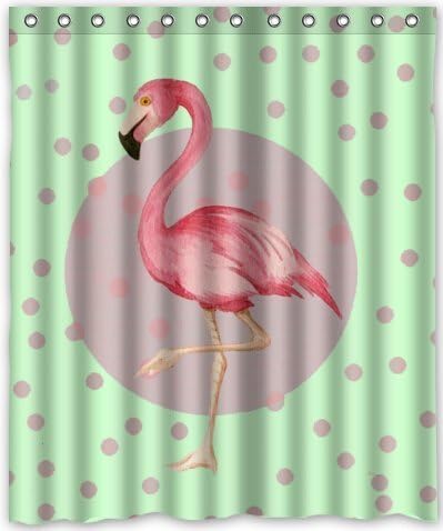 Cool design the Graceful Flamingo Shower Curtain 60"(w) x 72"(h) Generic Shower Curtain Liners