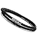 Jstyle Braided Leather Bracelets for Men Bangle Bracelets Magnetic Clasp Wristband 8.5 Inch 2 pcs