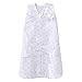 100% Cotton Sleepsack Swaddle Platinum Series, Pale Grey Twinkle, Newborn
