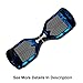 Sticker for Hover Board - Skin for Self-Balancing Electric Scooter - Decal for Self Balance Mobility Longboard - Smart Protective Cover Vinyl Case for 2 Wheel Scooter Board Fit for Swagtron T1