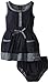Calvin Klein Baby-Girls Infant Blue Denim Dress with Pockets On Skirt