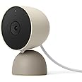 Google Nest Security Cam (Wired) - 2nd Generation - Linen, 1080p, Motion Only