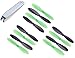 Revell QG 550 Mini Quadrocopter Propeller Puller Rotor Blades u-Wrench Tool Propeller Puller Main Blades Combo Black and Green