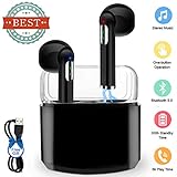 Wireless Earbuds,Bluetooth Earbuds Wireless Earphones Stereo Wireless Earbuds with Microphone/Charging Case Bluetooth in Ear Earphones Sports Earpieces Compatible iOS Samsung Android Phones