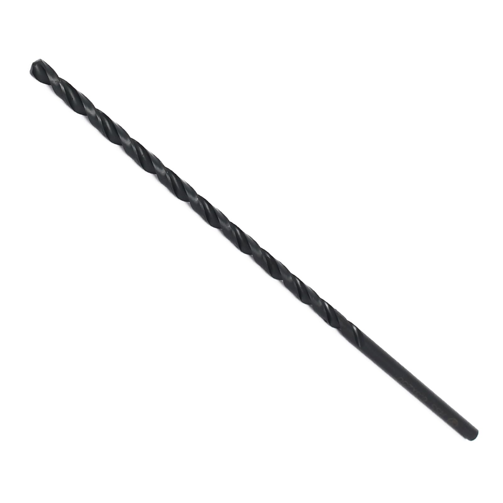 CoCud High Speed Steel Twist Drill Bits, 6.5mm Diameter 250mm Length, Straight Twist Jobber Drill Bit Black - (Applications: for Metal Woodwork Plastic Aluminum)