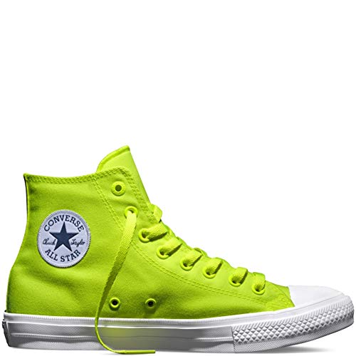 CONVERSE Chuck Taylor All Star II Hi FABRIC VOLT GREEN 150157C (13 M US)