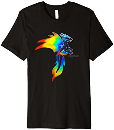 Men's DragonVale: Prism Dragon T-Shirt Medium Black