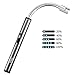 Candle Lighter, Long Flexible Reusable Arc Lighter USB Rechargeable Windproof Flameless Lighter for Multipurpose Like Candle, Grill, Barbaque,Campefire, Birthday Party, Hiking(Gray Ice)thumb 2