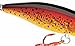 Dynamic Lures Trout Fishing Lure | Multiple BB Chamber Inside | (2) - Size 10 Treble Hooks | for Bass, Trout, Walleye, Carp | Count 1 | (Halo Red, HD Trout 2.25 Inch)