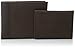 Nautica Men’s Leather Passcase Wallet with Large Bill Compartment and ID Window