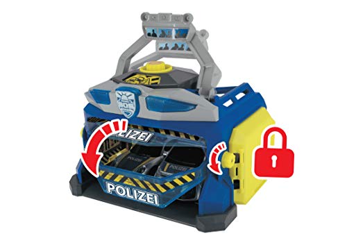 Dickie Toys 203717004 SWAT Station, Polizeistation, Spielstation, Set Polizei, Sondereinheit, Polizeiauto Spielzeug mit… – Bild 5
