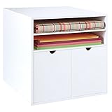 2-Drawer Organizer Cube - Classic White