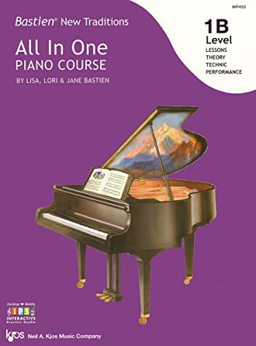 WP452 - Bastien New Traditions - All In One Piano Course - Level