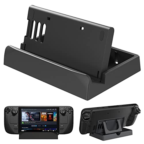 Stand for Stream Deck, Adjustable Foldable Dock Base Holder for Valve