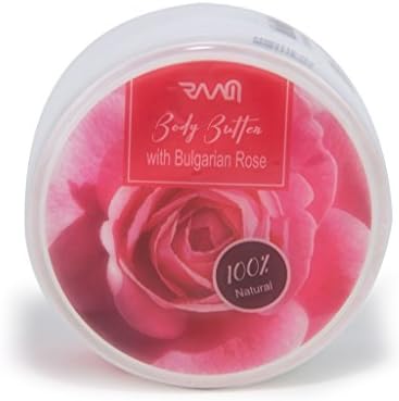 RAAM Body Butter with Bulgarian Rose - Anti Aging, Collagen Stimulating and Elasticity Boosting