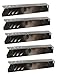 Hongso 15 Inch Porcelain Grill Heat Plates Shield Replacement for Dyna-glo DGF510SBP, DGF510SSP, Uniflame GBC1059WB, GBC1059WE-C, GBC1143W-C, Backyard GBC1460W, BY13-101-001-13 Gas Models, 5-Pack