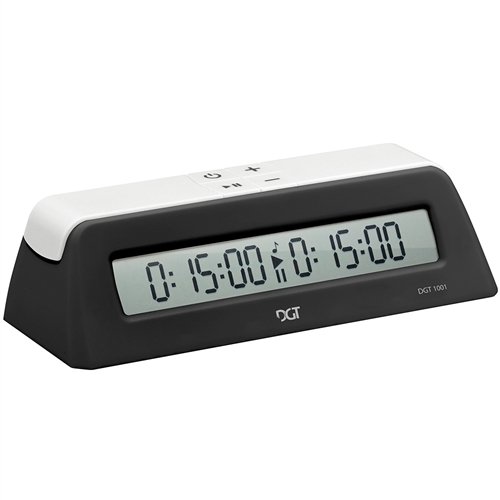 DGT1001 Universal Chess Clock and Game Timer - Black by DGT