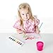 Bumkins Short Sleeved Art Smock, Pink Chevron (3-7 Years)