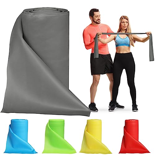 Resistance Bands Professional Bulk Rolls. Elastic Physical Therapy Band. Resistance Bands Elastic Exercise Bands for Recovery, Physical Therapy, Yoga, Pilates, Rehab,Fitness