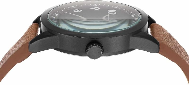 Hommes Analogique Quartz Montre avec Bracelet en Polyuréthane SR9065