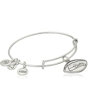 Seattle Seahawks Football Expandable Bangle Bracelet