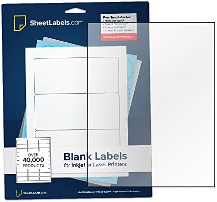 printable clear sticker paper officeworks
