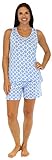 bSoft Women's Bamboo Jersey Light Weight Tank with Short Pajama Set
