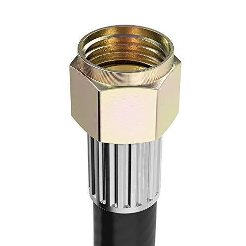 Kohree 12ft Quick Connect Propane Hose for RV to Grill, 1/4" BBQ LP Gas