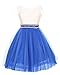 iGirlDress Little Girls Sleeves Lace Tulle Flower Girls Dresses Sizes 2-14