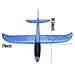 WATINC 2Pcs 17in Airplane, Manual Throwing, Fun, challenging, Outdoor Sports Toy, Model Foam Airplane, Blue & White Airplane (WT-Foam Airplane 2Pcs)