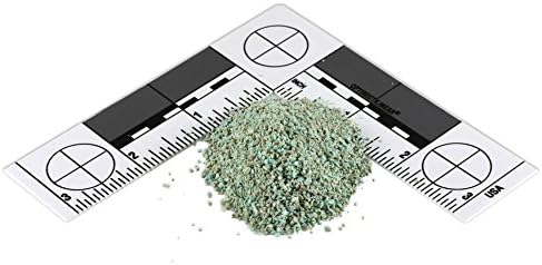 World of WoodGreen Turquoise; Pure & Natural Crushed Inlay Stone Perfect for Wood Inlay, Jewelry, Art, and More (Medium Consistency) (1 oz)